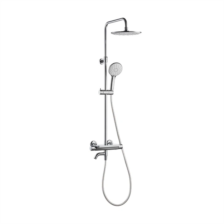 silver rain shower thermostatic